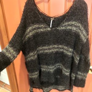 Free People Fuzzy Sweater